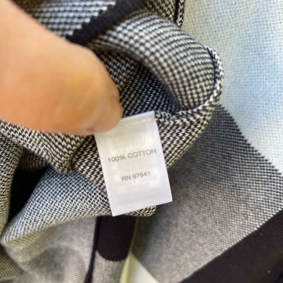 J. Jill size M Colton mock turtleneck big checked sweater. - Picture 6 of 8